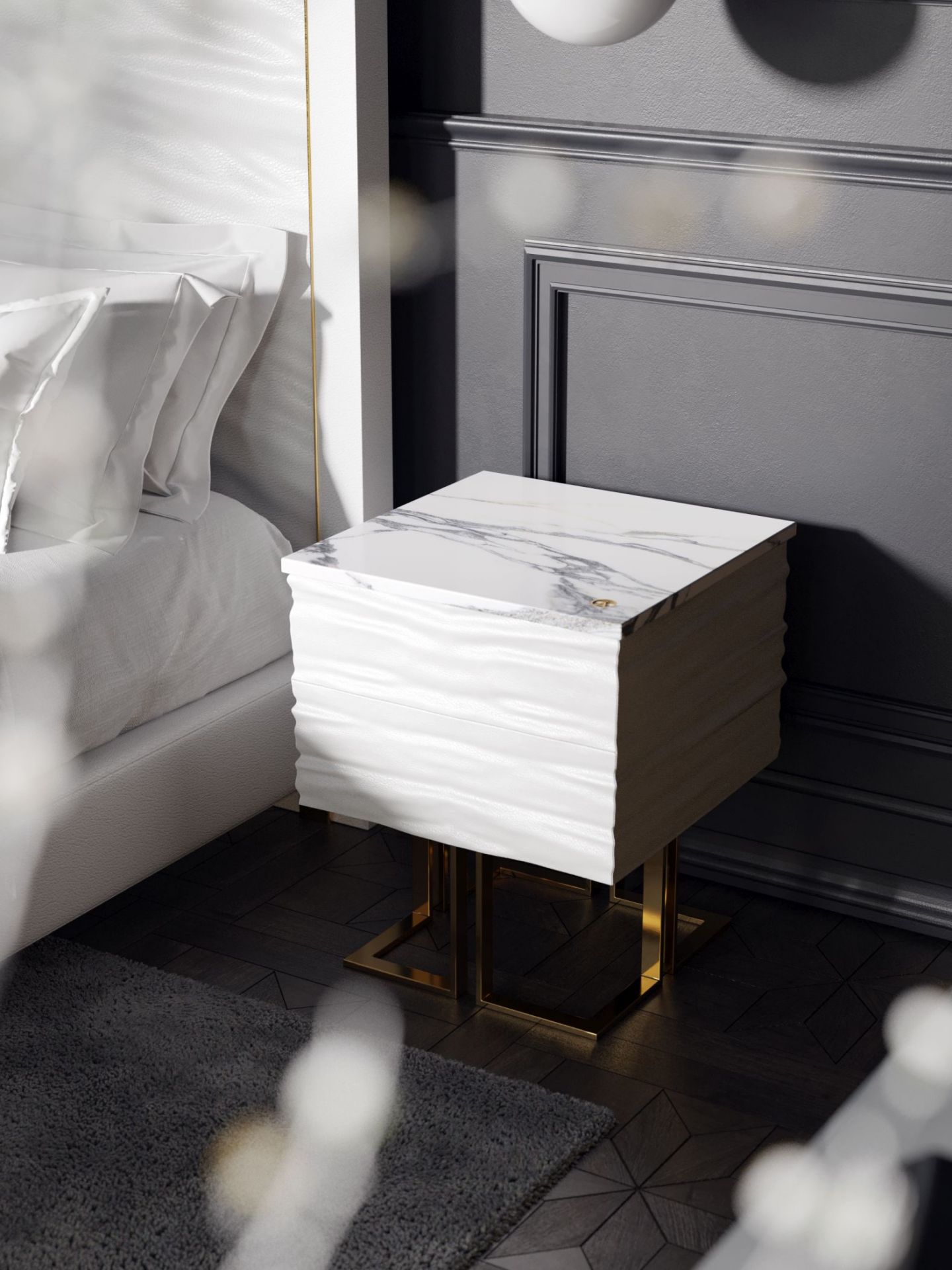 Sisi Bedside Cabinet Mansi London