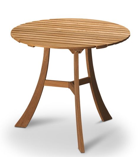 Vendia Table Ø 75 cm Outdoor Table Skagerak by Fritz Hansen