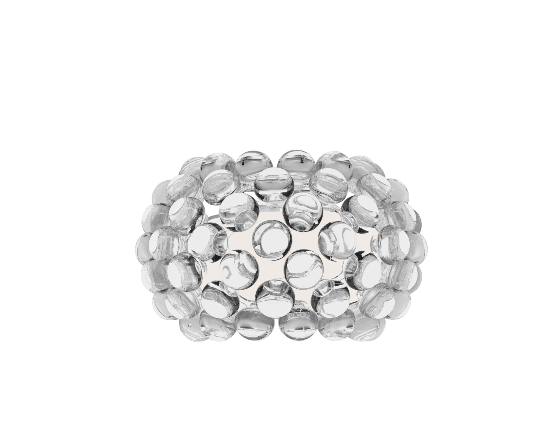 Caboche Plus Parete wall light Piccola - Transparent Foscarini