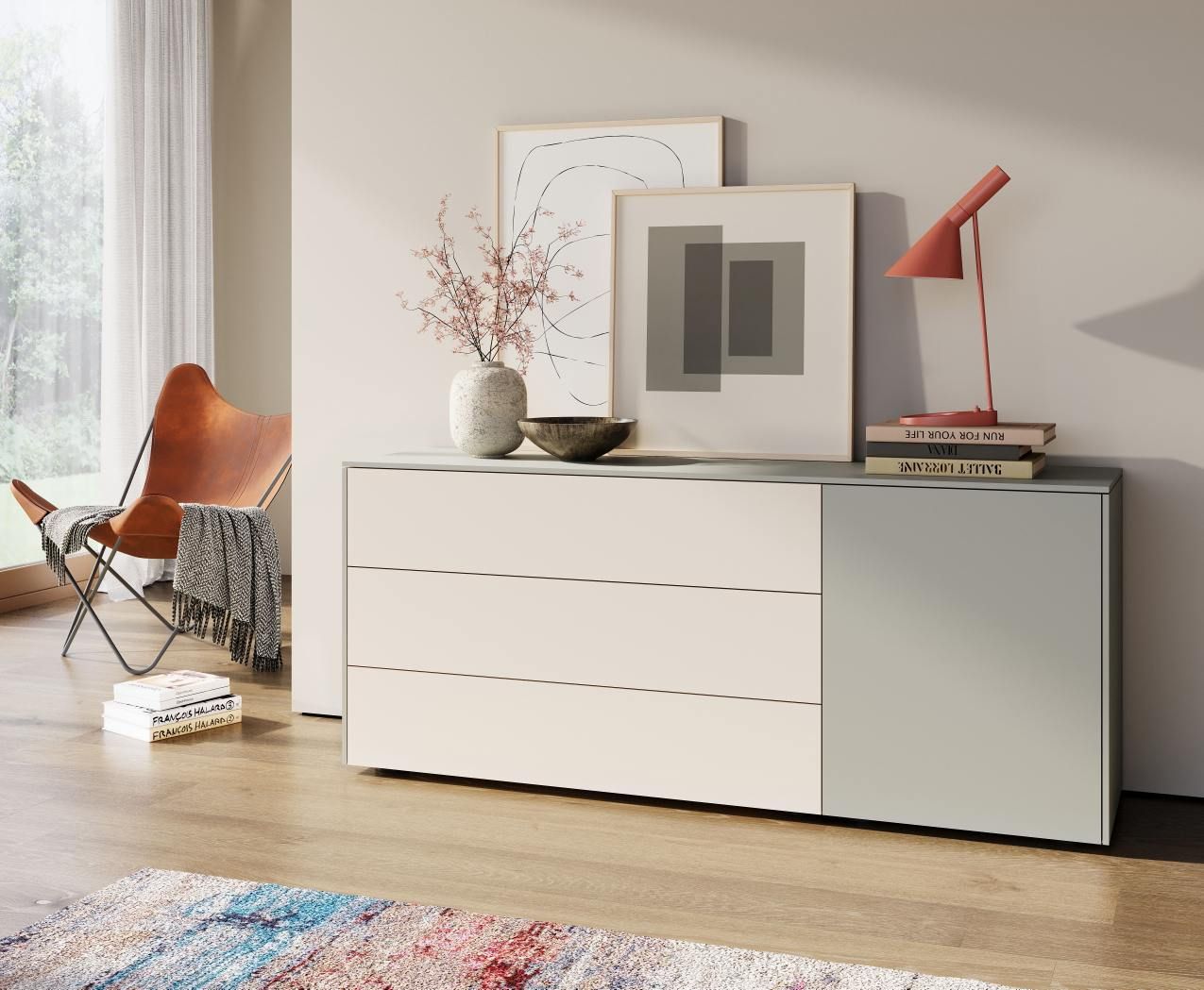 Aventa sideboard Müller Möbelwerkstätten favourite combination 1 