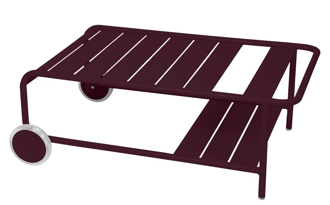 Luxembourg Low Table with Castors Outdoor Fermob Luxembourg Low Table with Castors Outdoor Fermob