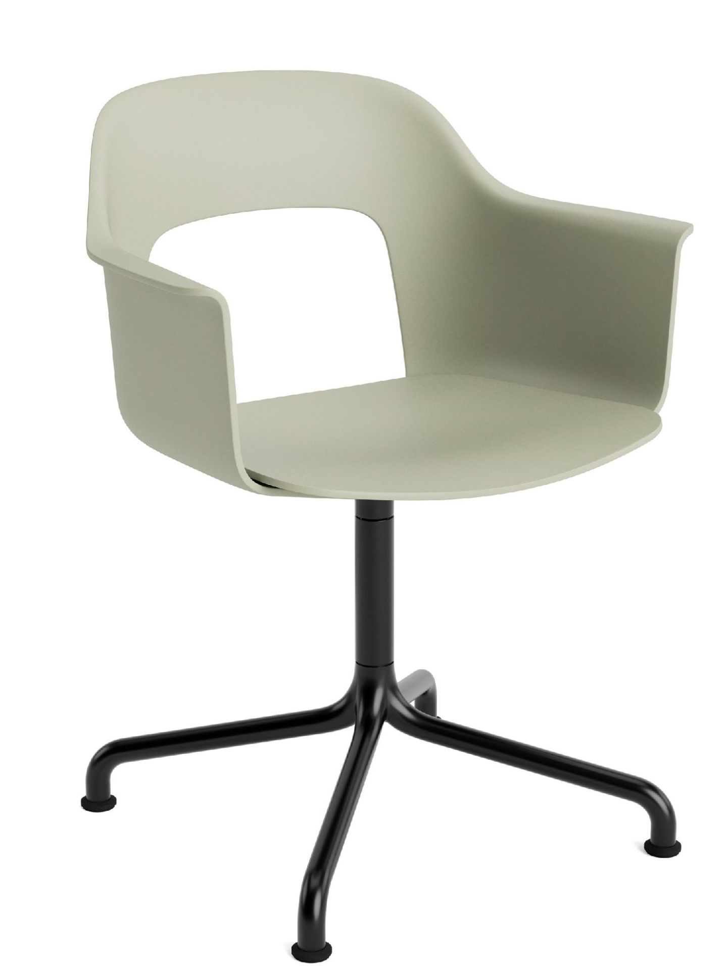 Layout Armchair 251 Armchair 4-star base swivel base with curved base Hay  