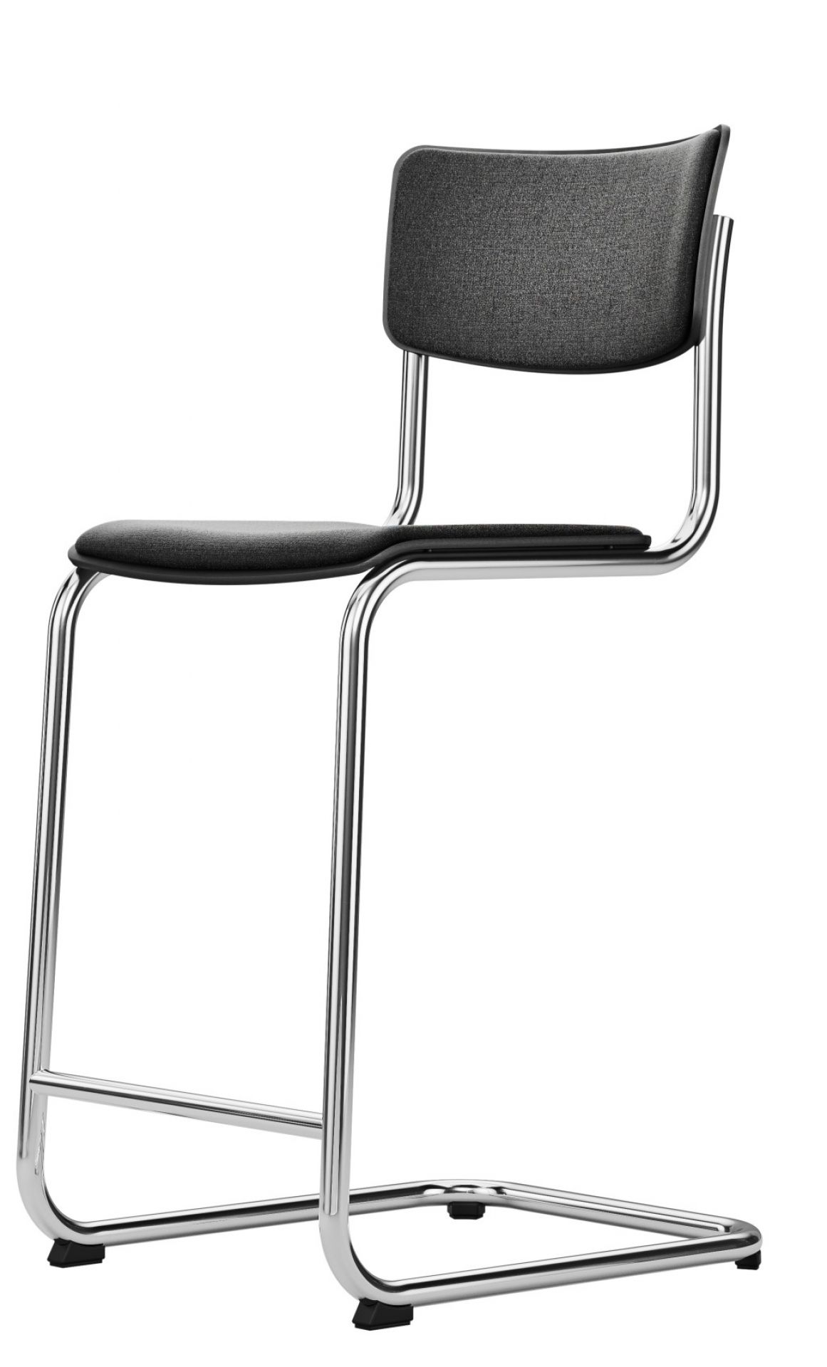 S 43 PVHT Tubular Steel Classic Barstool Thonet