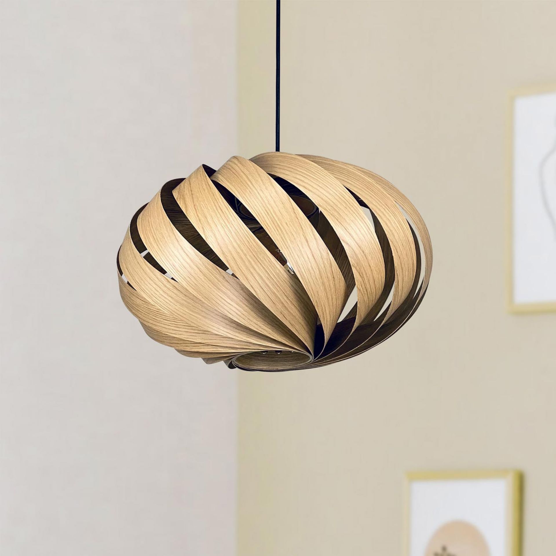 Serentia Pendant lamp Oak Ø45 cm Gofurnit