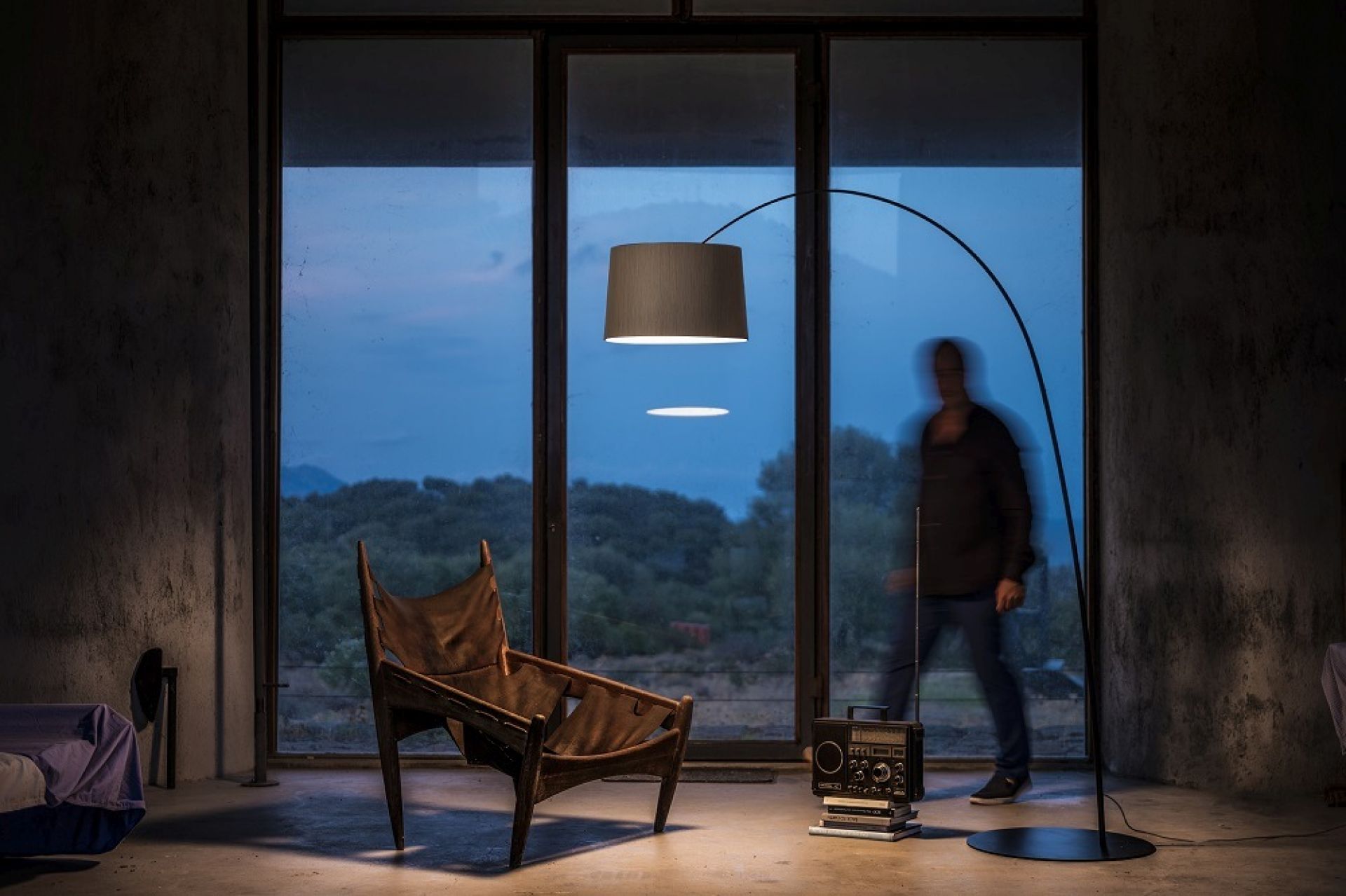 Twiggy Wood LED Floor lamp Foscarini 
