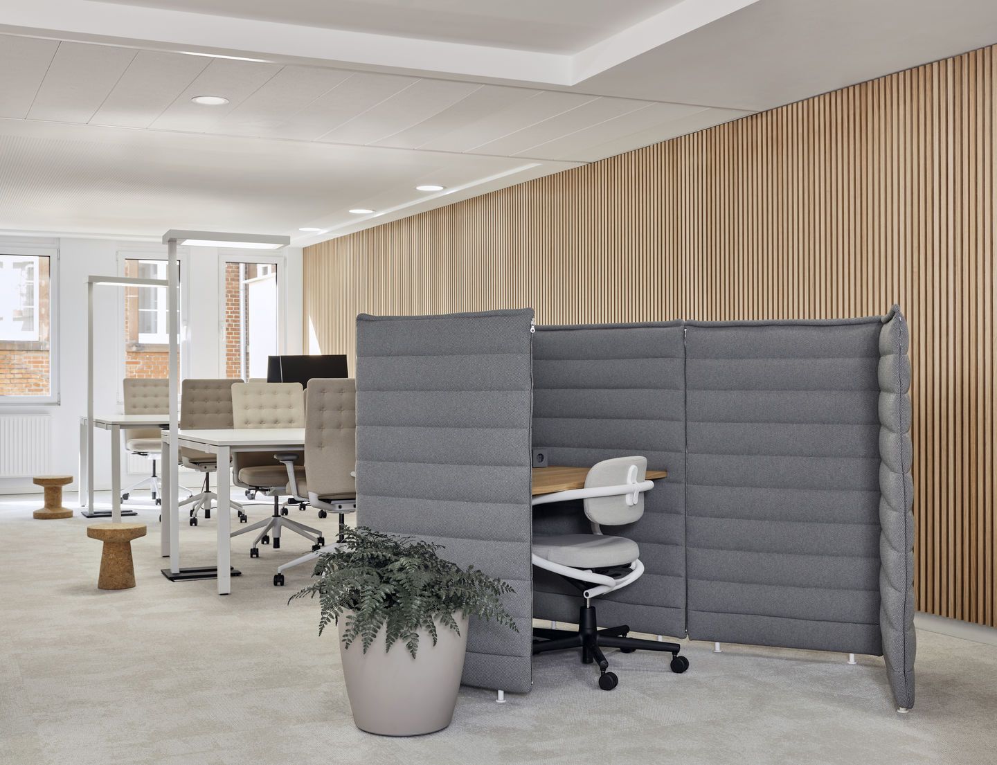Alcove Plus screen 1-piece screen Vitra