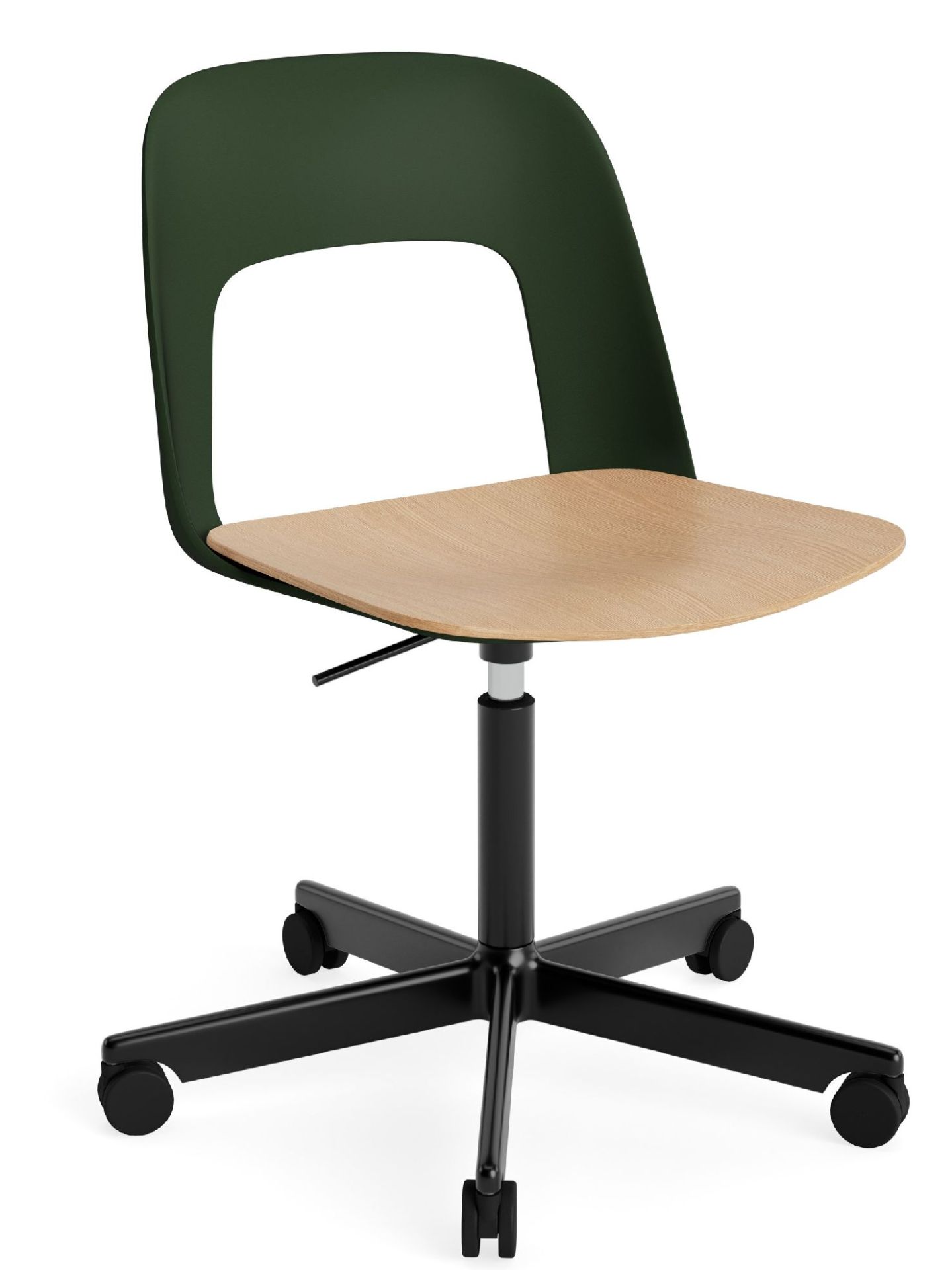 Layout Side Chair 142 5-star swivel base chair Hay  