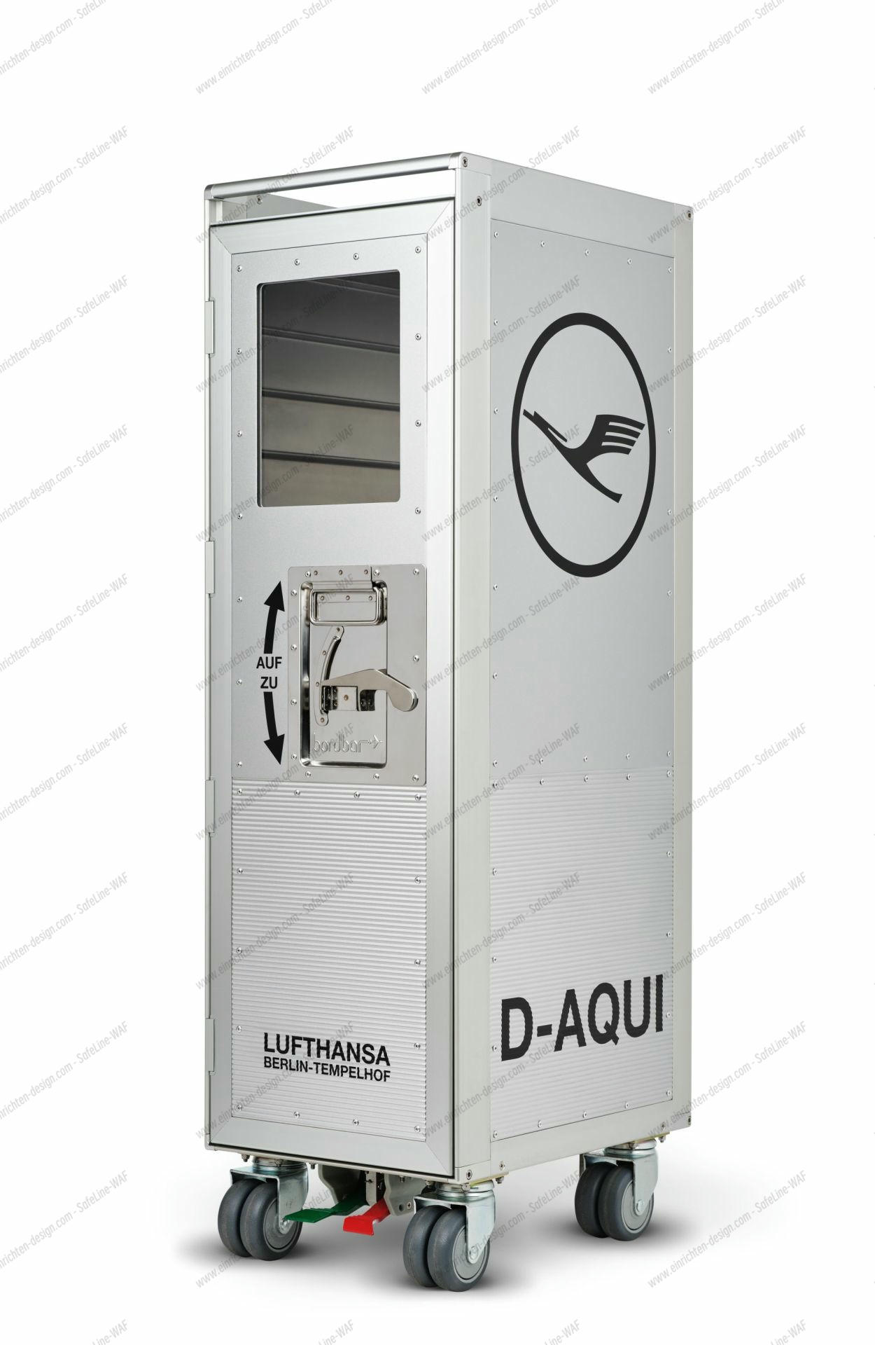 Lufthansa Ju 52 aircraft trolley boarding bar
