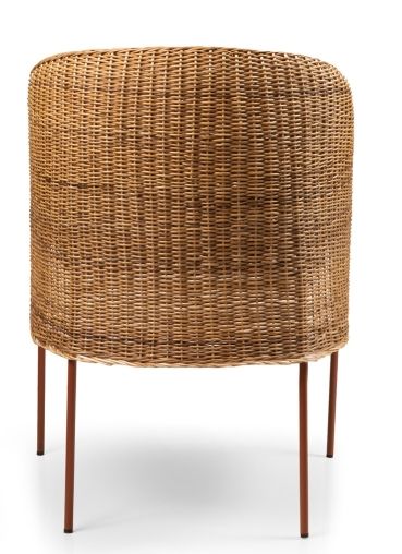 Caribe Natural Dining Chair Chair Outdoor ames