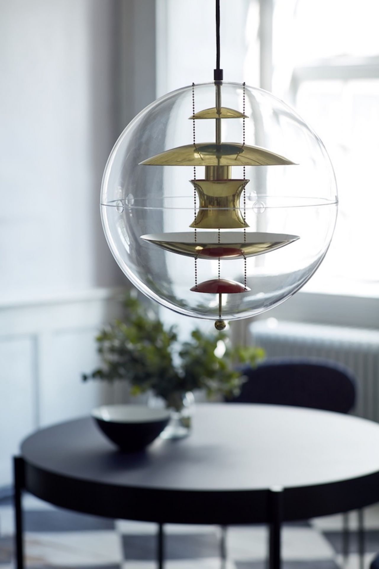 VP Globe Brass Finish Pendant Lamp Verpan