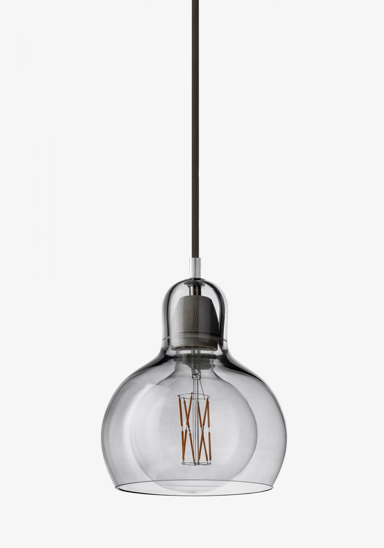 Mega Bulb SR2 Pendant lamp Silver / Black AndTradition SINGLE PIECES