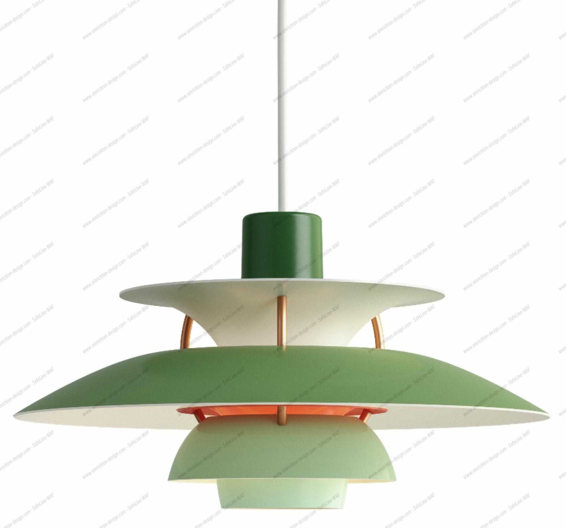 PH 5 Mini Pendelleuchte Louis Poulsen-Hues grün
