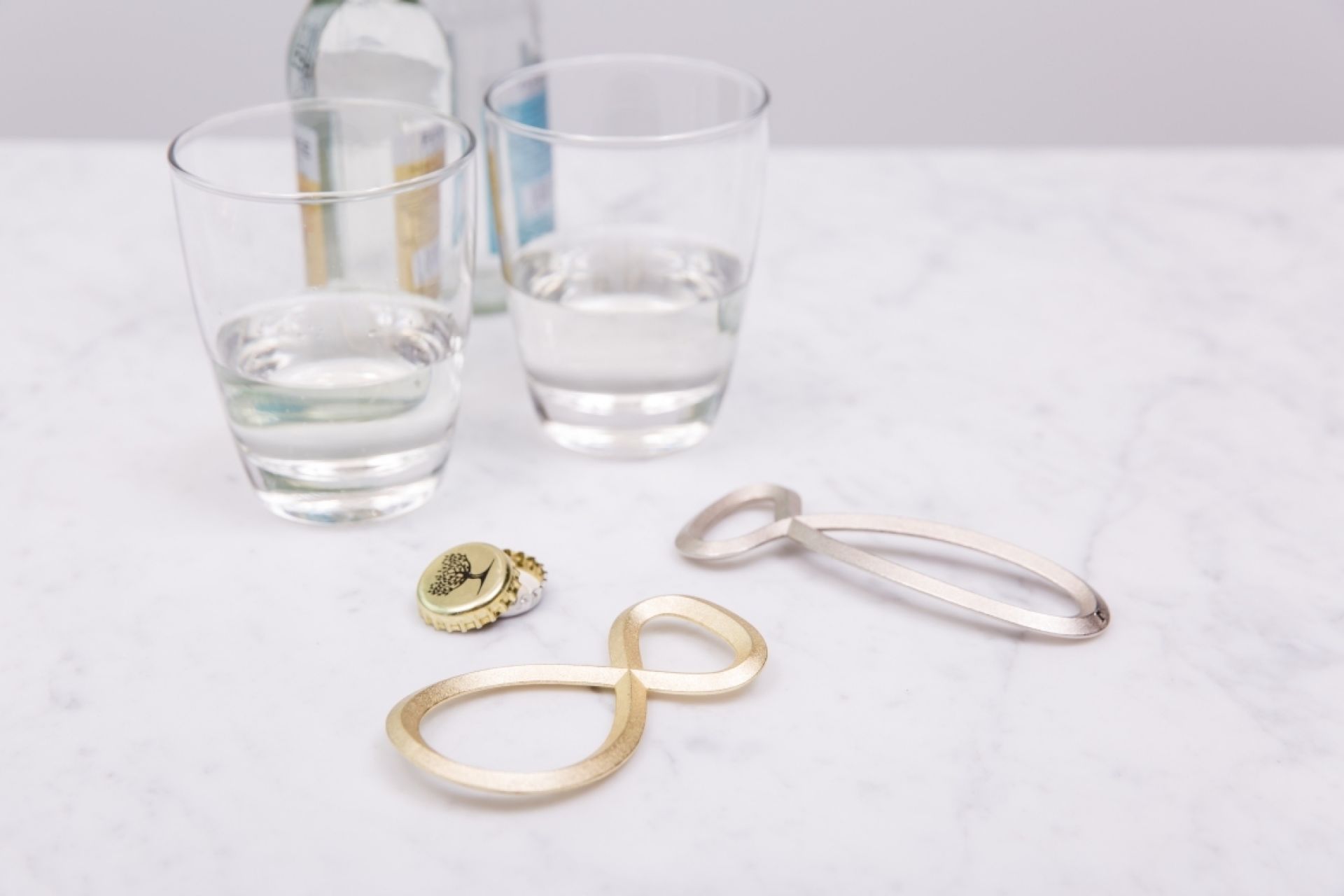 Poesie et Table Bottle Opener Bottle Friend silver Wheels
