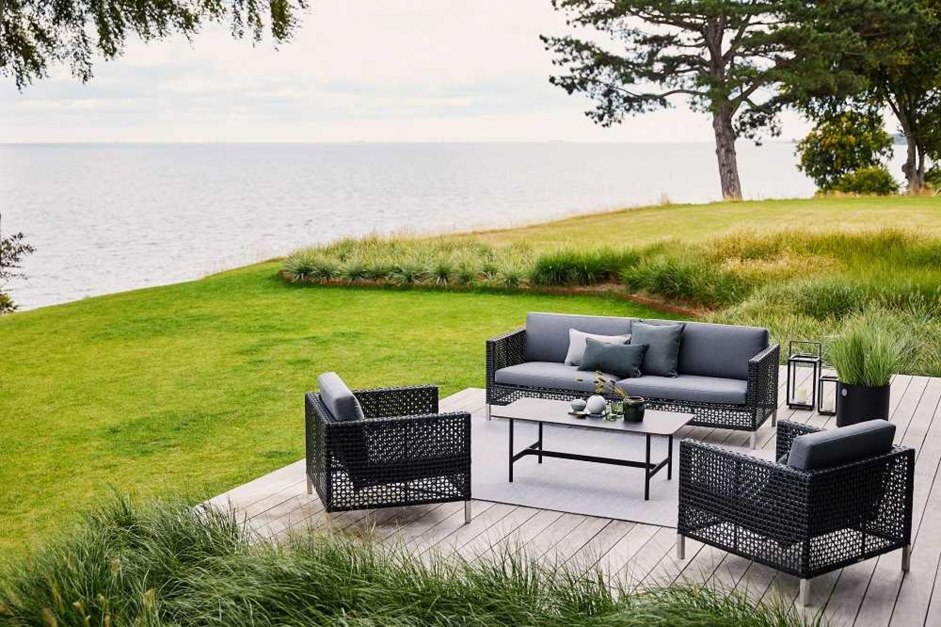 Cushion set for Connect Outdoor Lounge chair Cane-Line
