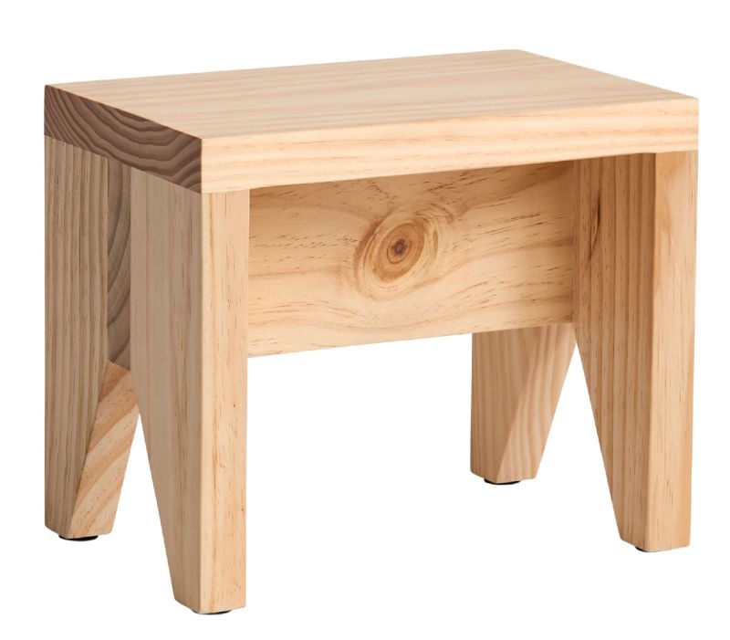 Manolito Stool Short Small Stool Hay
