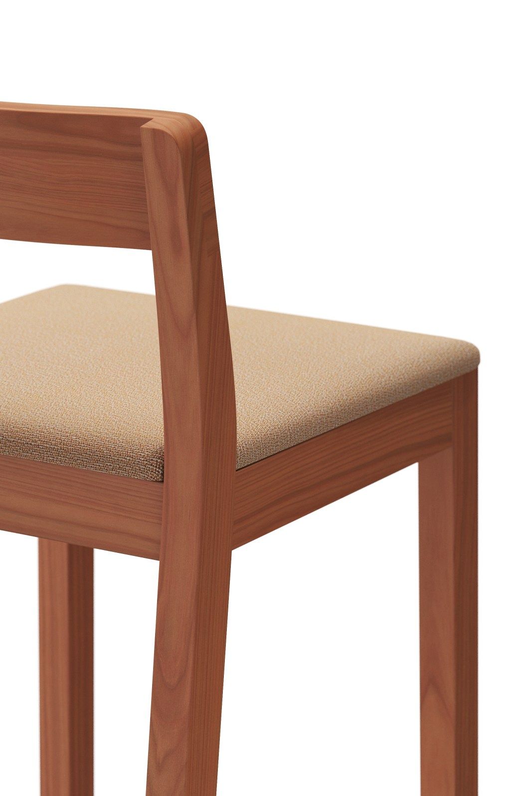 Sit Wood Bar Stool with Seat Cushion Zeitraum Sit Wood Bar Stool with Seat Cushion Zeitraum
