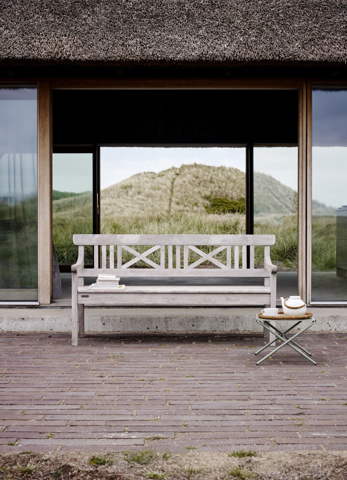 Drachmann Bench Bench 120 Outdoor Skagerak by Fritz Hansen