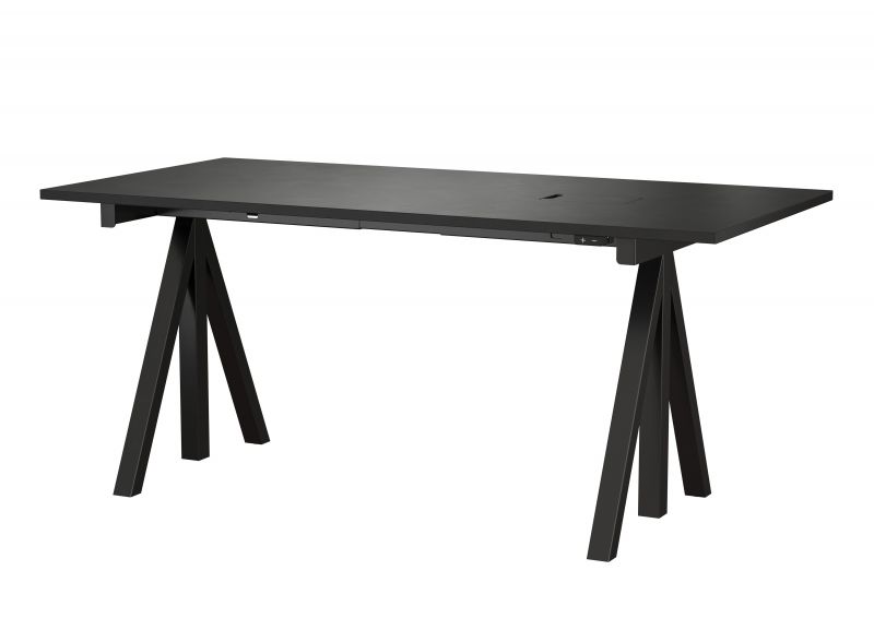 Works Desk Fix black Frame String Furniture