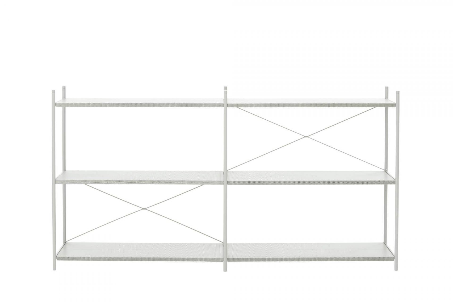 Punctual Shelving System 2x3 Regal Ferm Living-grau