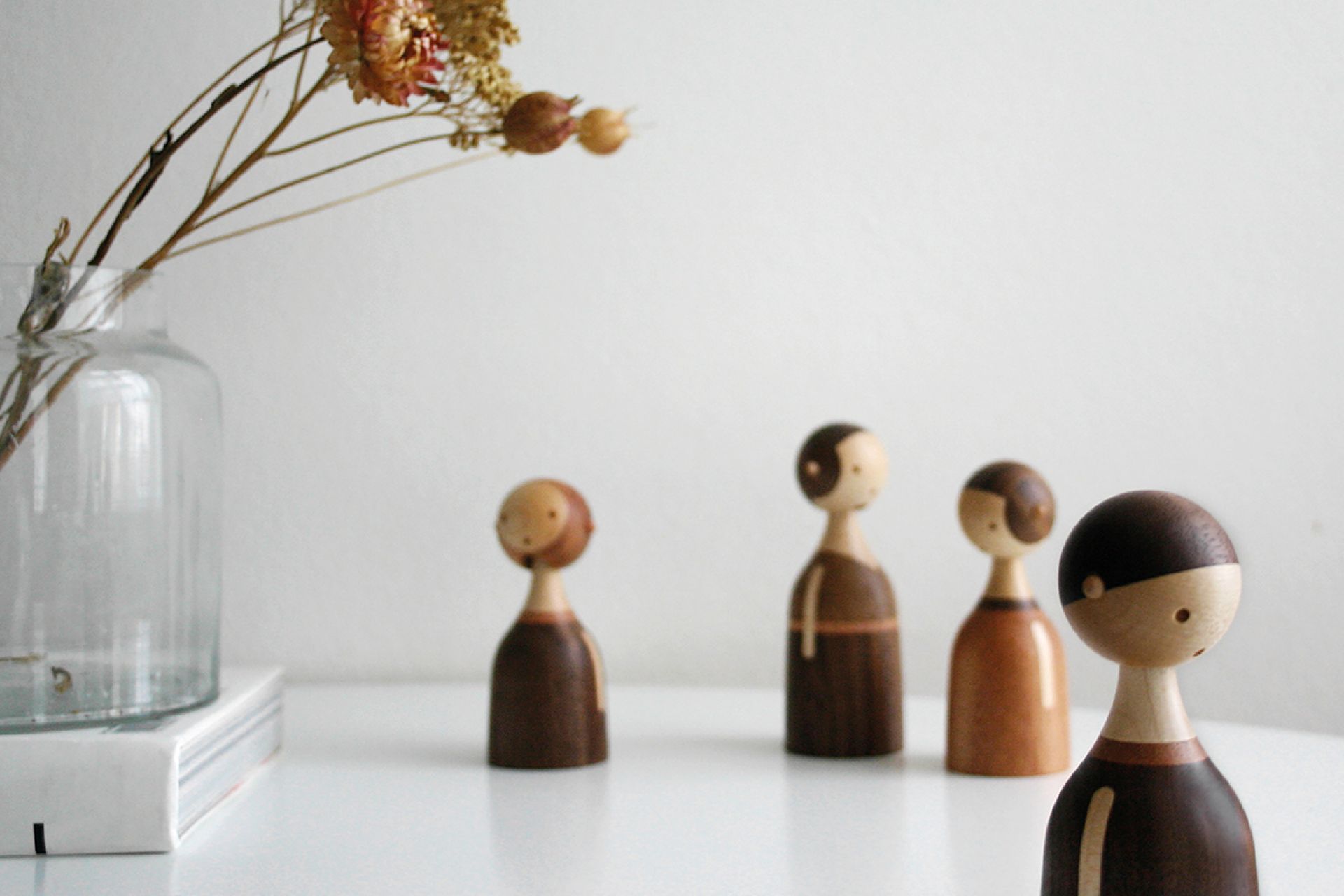 Kin wooden figure Baby Architectmade