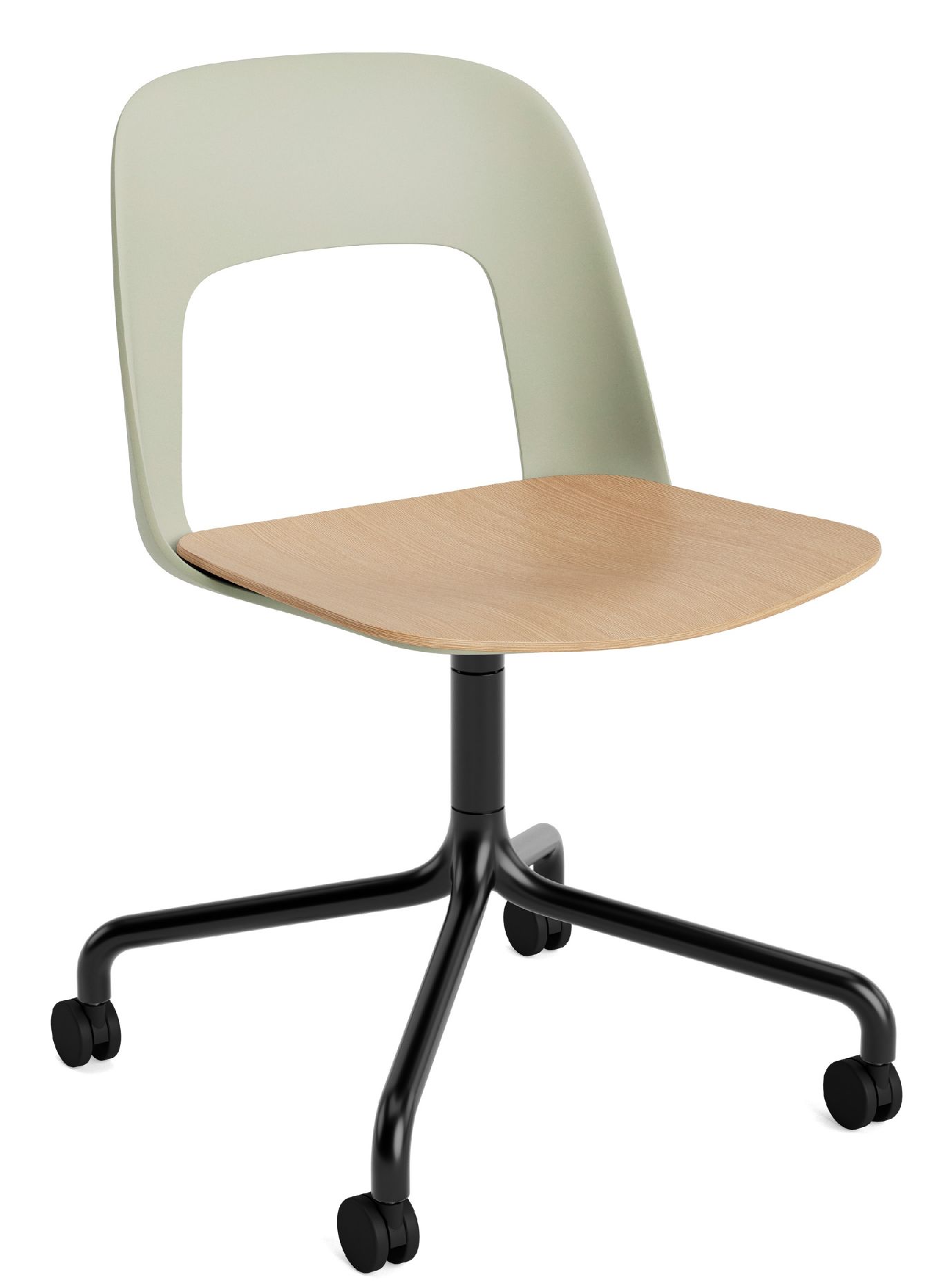 Layout Side Chair 162 4-star swivel chair Hay 