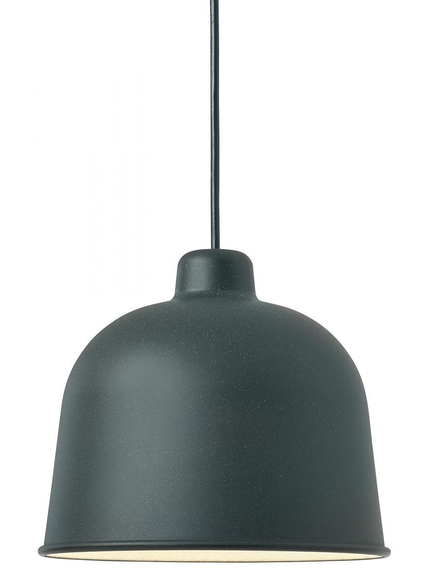 Grain Pendant Lamp Dark green Muuto SINGLE PIECES