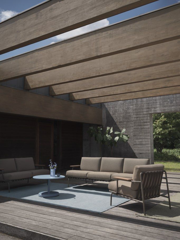 Settle Lounge Chair Armchair Outdoor Muuto