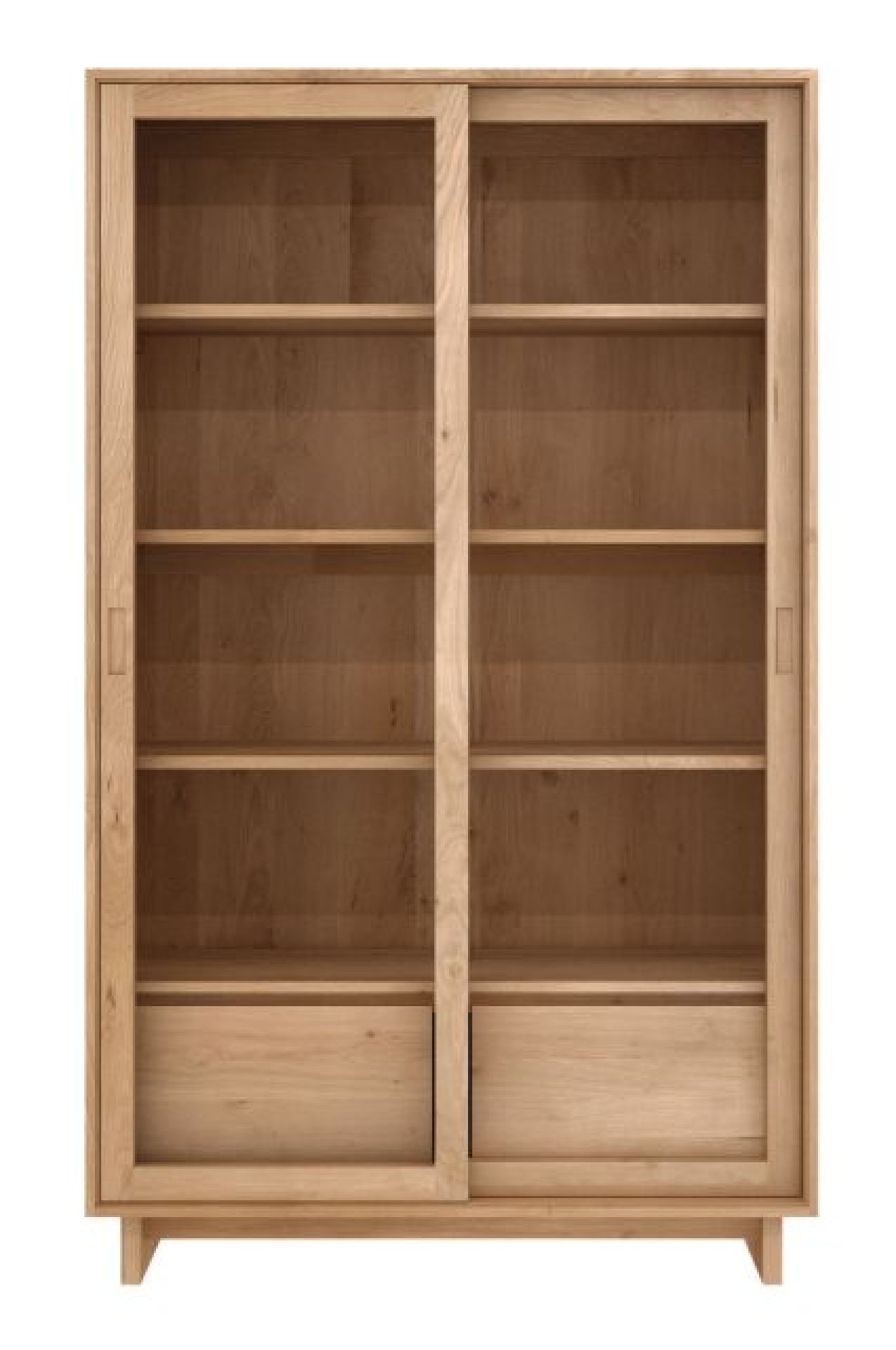 Wave storage cupboard Oak Ethnicraft