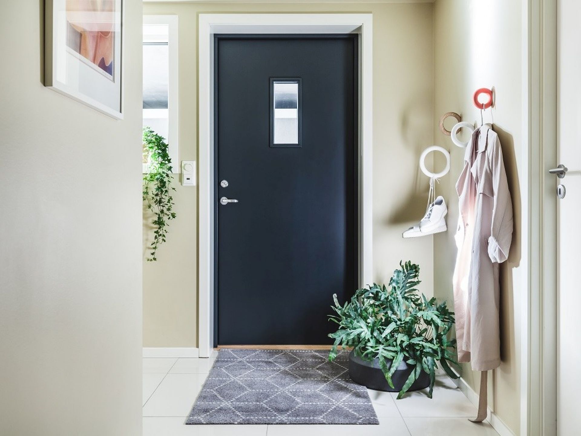 Hagl Indoor / Outdoor Doormat 60x85 cm / BLACK Heymat SINGLE PIECES