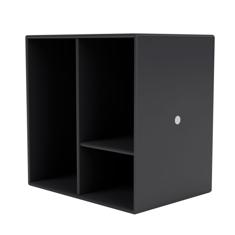 Mini module with shelves, anthracite, Montana SINGLE PIECES