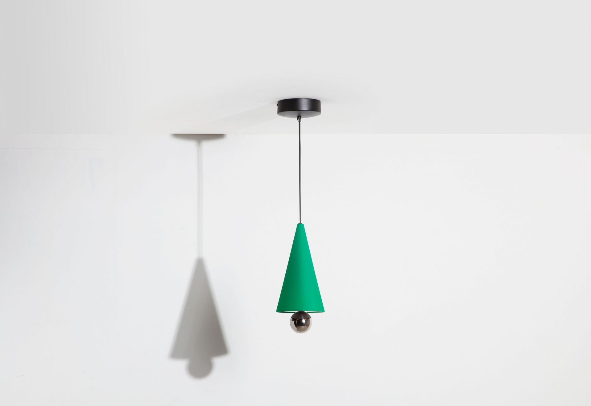 Cherry Pendant light Pendant lamp S Petite Friture Mint green