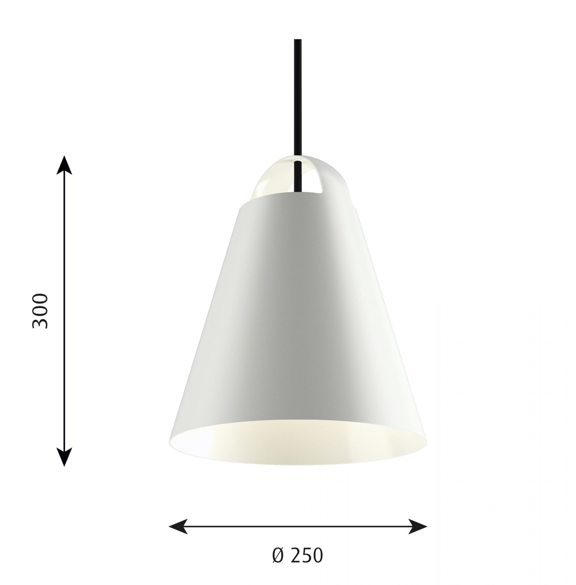 Above Pendant lamp Louis Poulsen