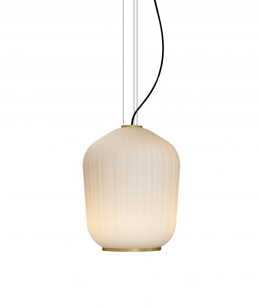 Plissée Pendant lamp brass ClassiCon