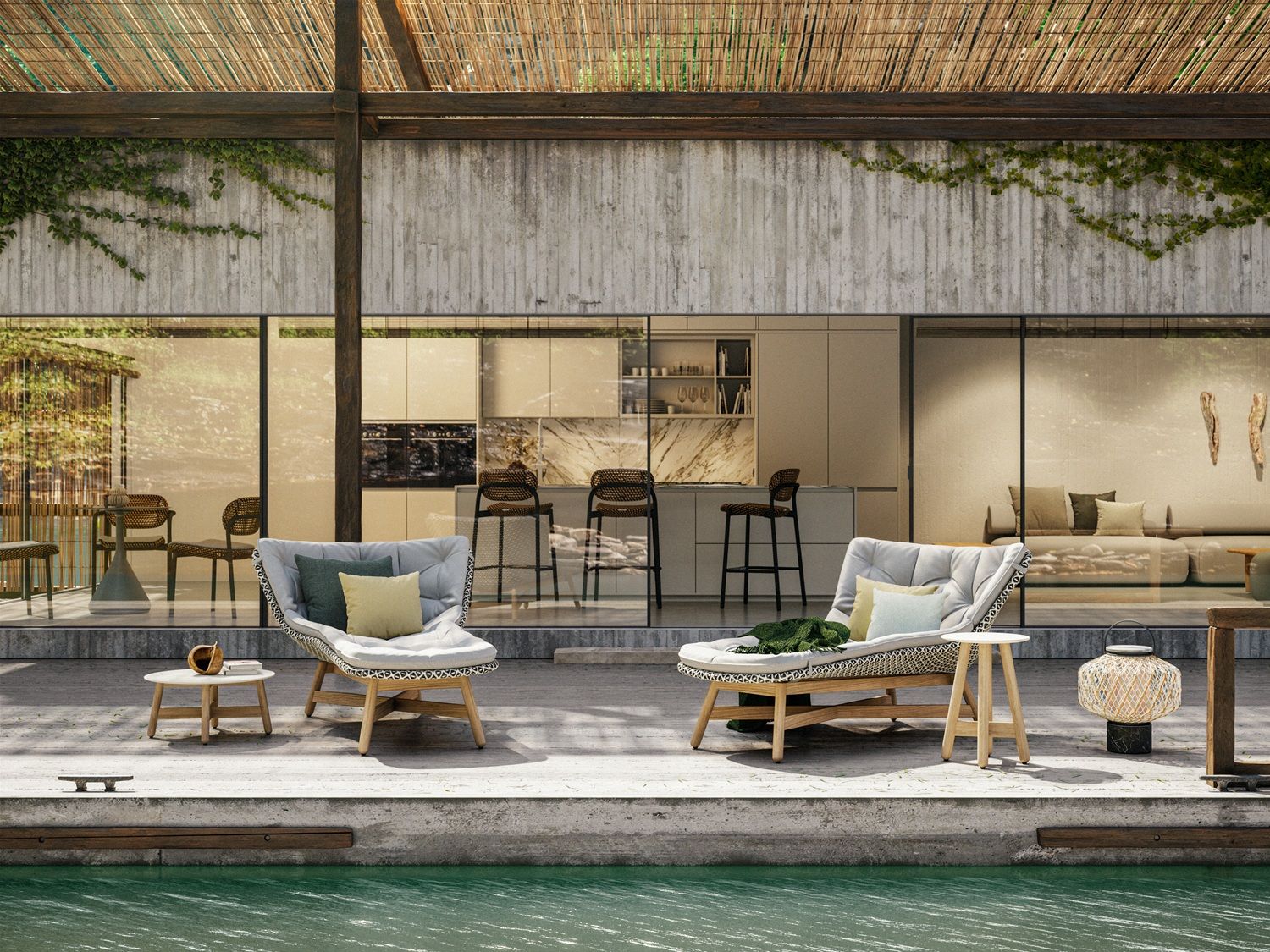 ROII DEDON bar stool