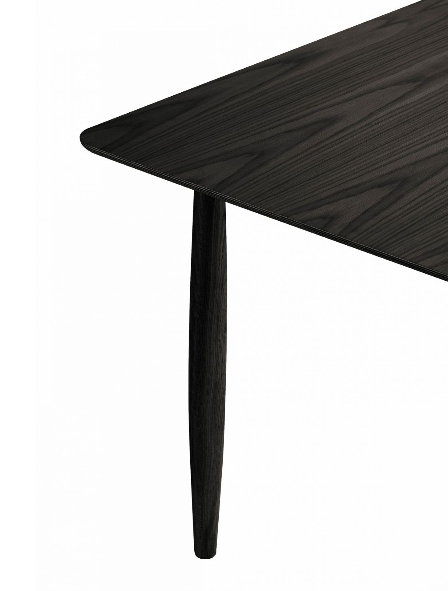 Oku Dining Table Oak Black W 200 cm Norr11