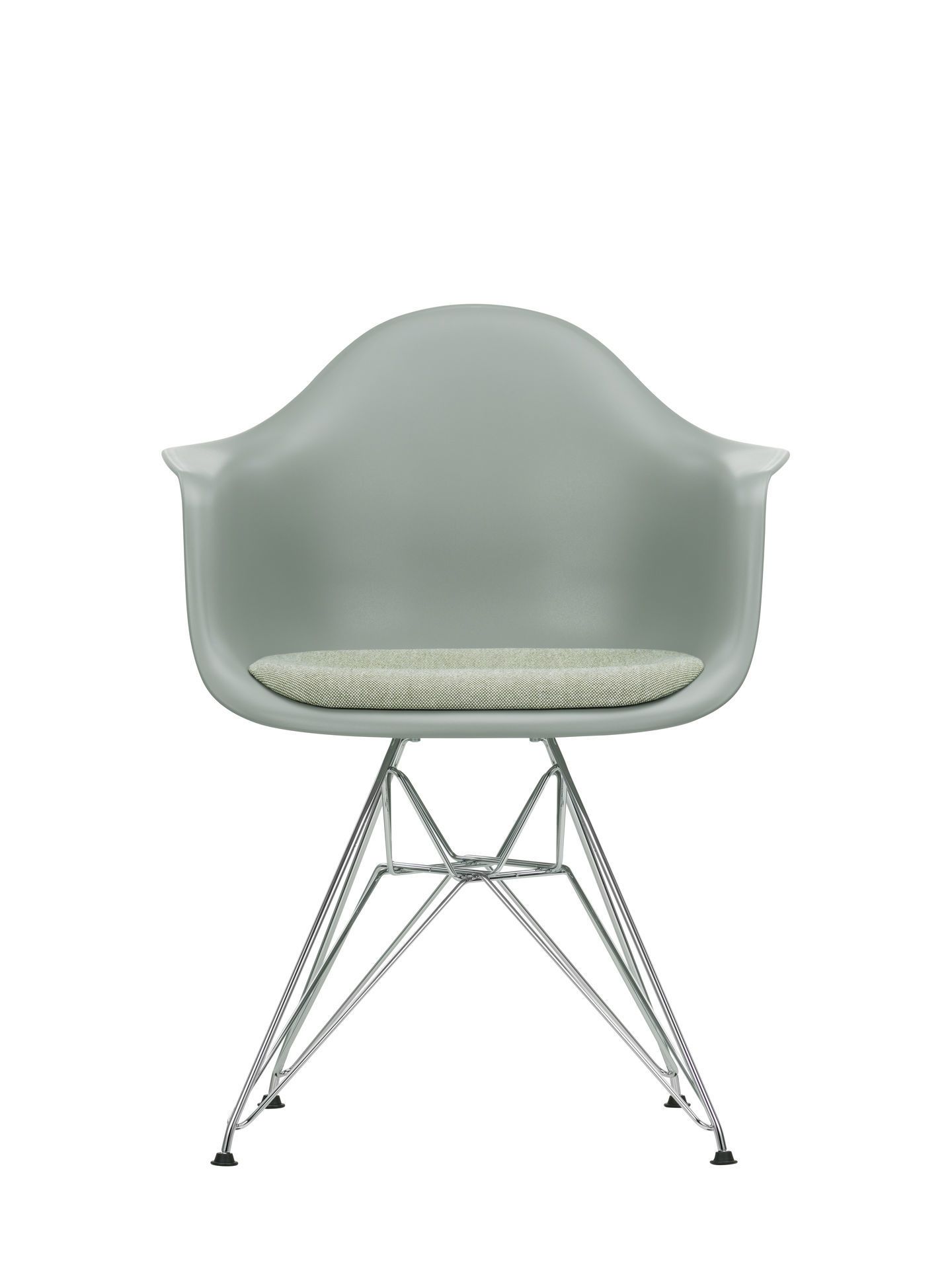 Eames Plastic Arm Chair DAR Chair with seat cushion Vitra