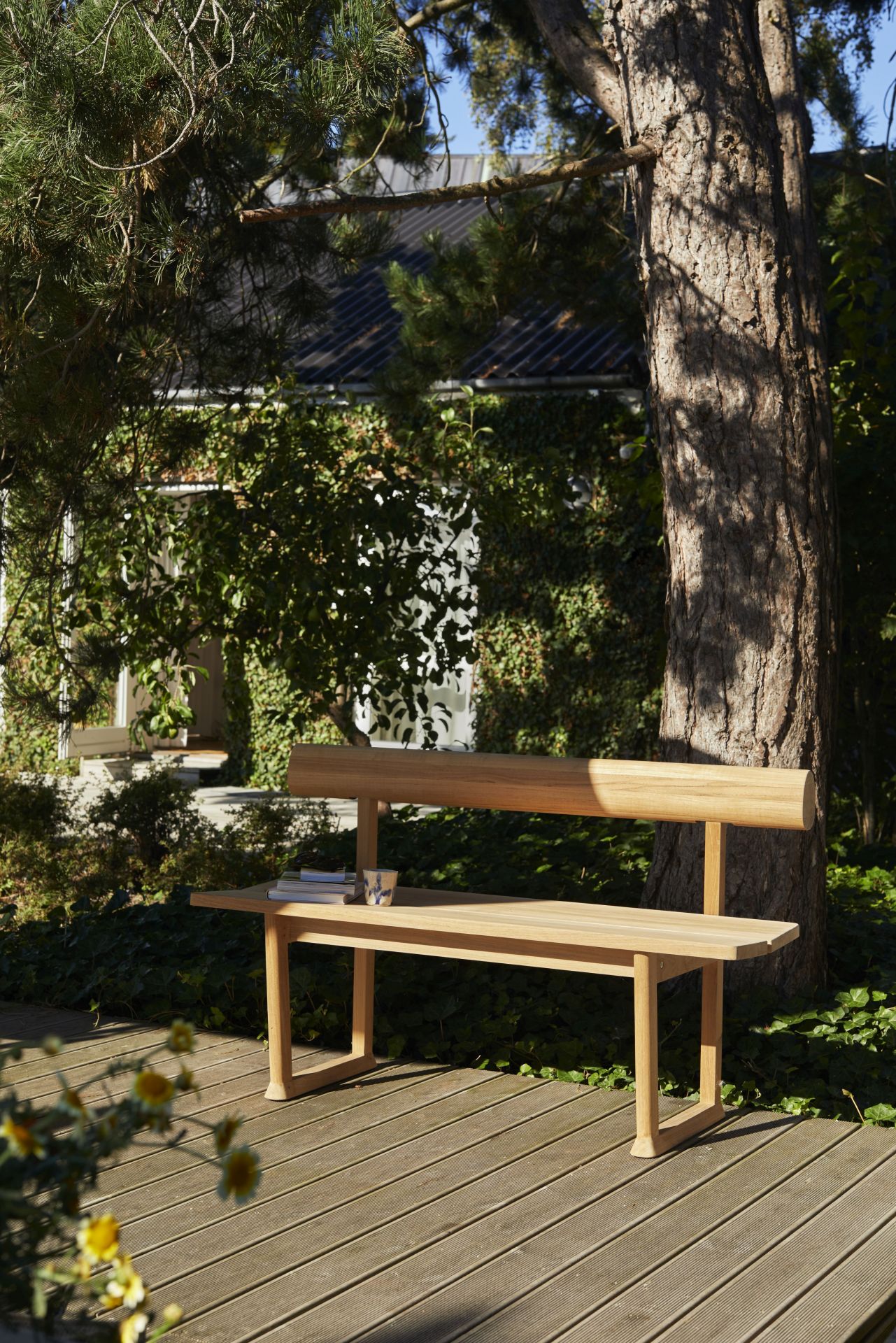 Banco Bench Teak Outdoor Skagerak by Fritz Hansen