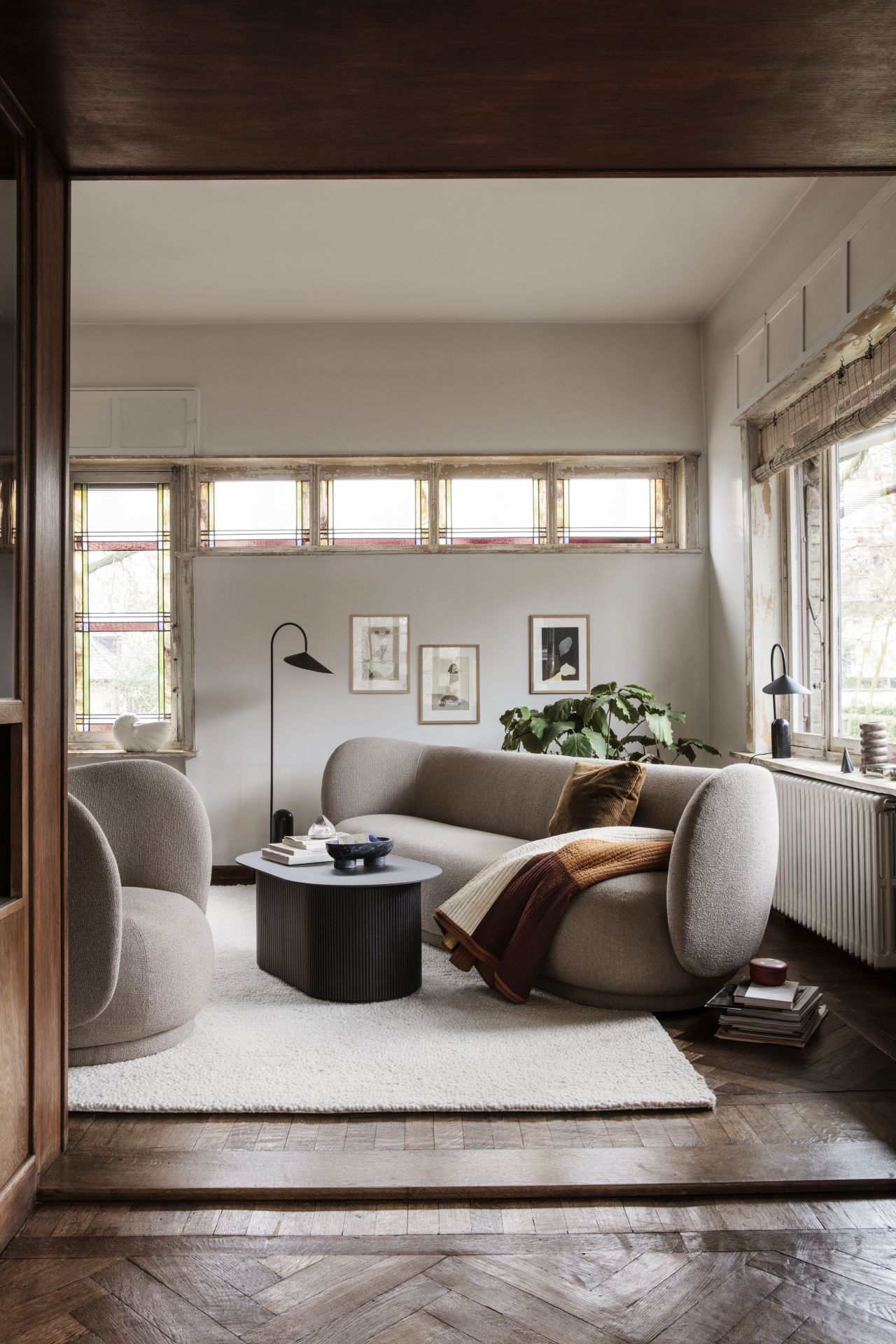 Rico Sofa 3-Seater Bouclé Ferm Living