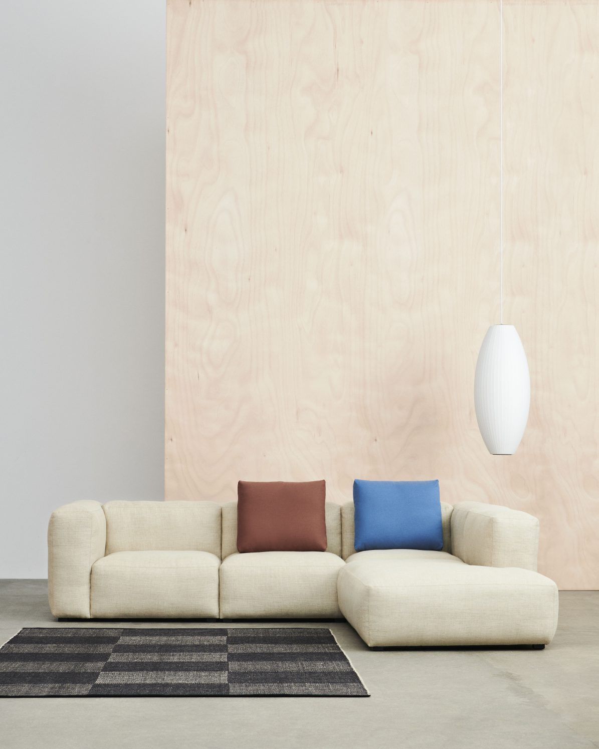 Mags Soft Sofa Corner Combination 2 armrest right Hay