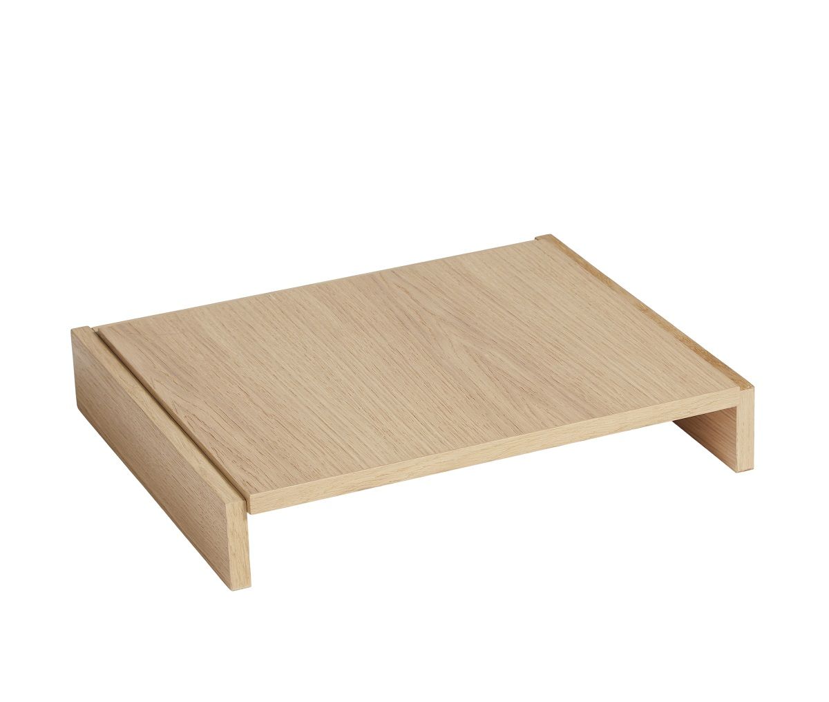 Bricks Floor Base Shelf Woud