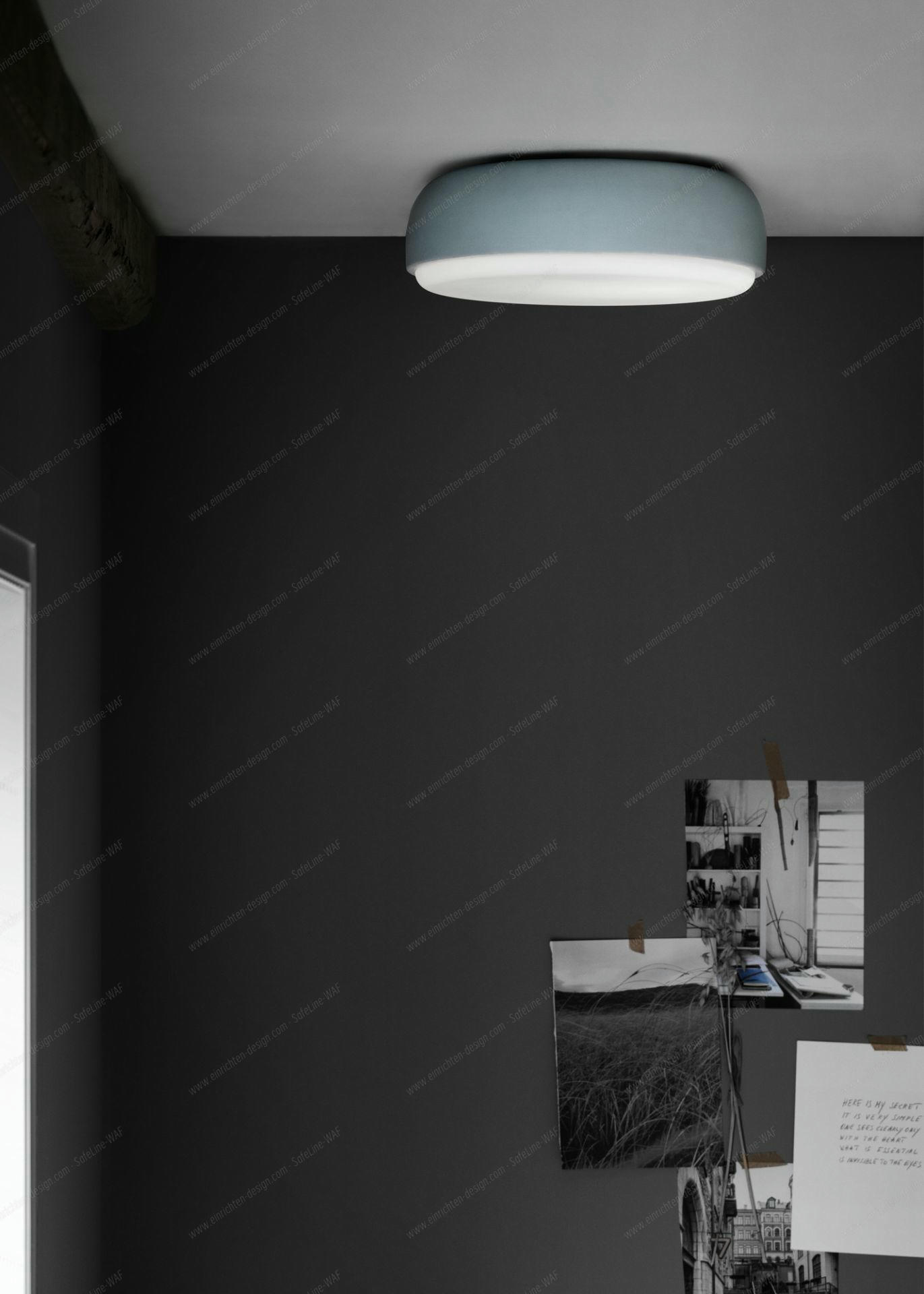 Over Me Wall and Ceiling Light Ø40 cm White Northern