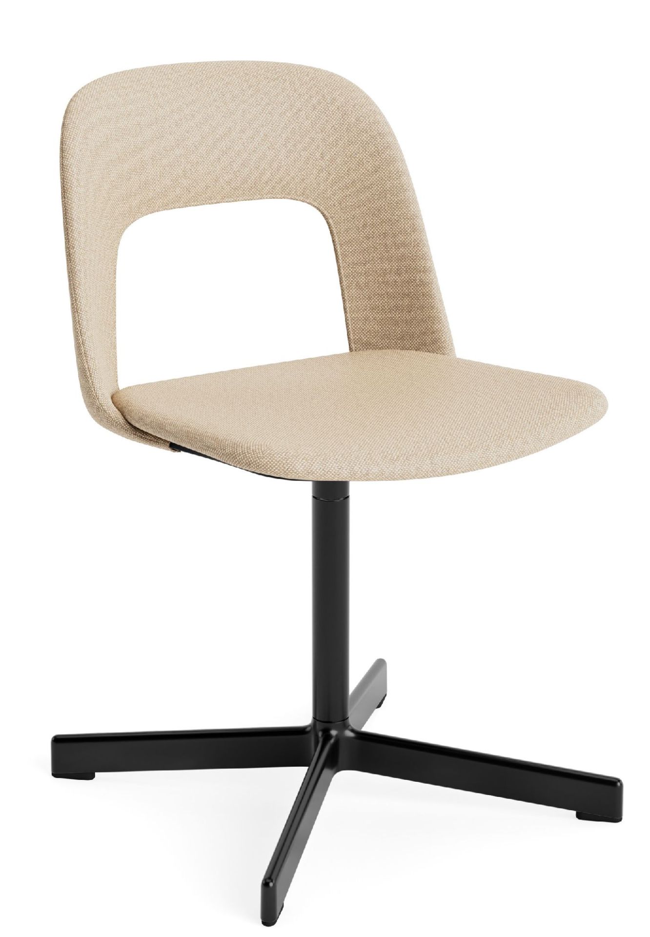 Layout Side Chair 134 4-star swivel base chair Hay  