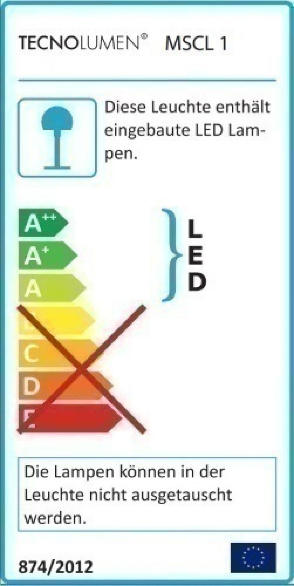Cubelight LED Table Lamp Tecnolumen