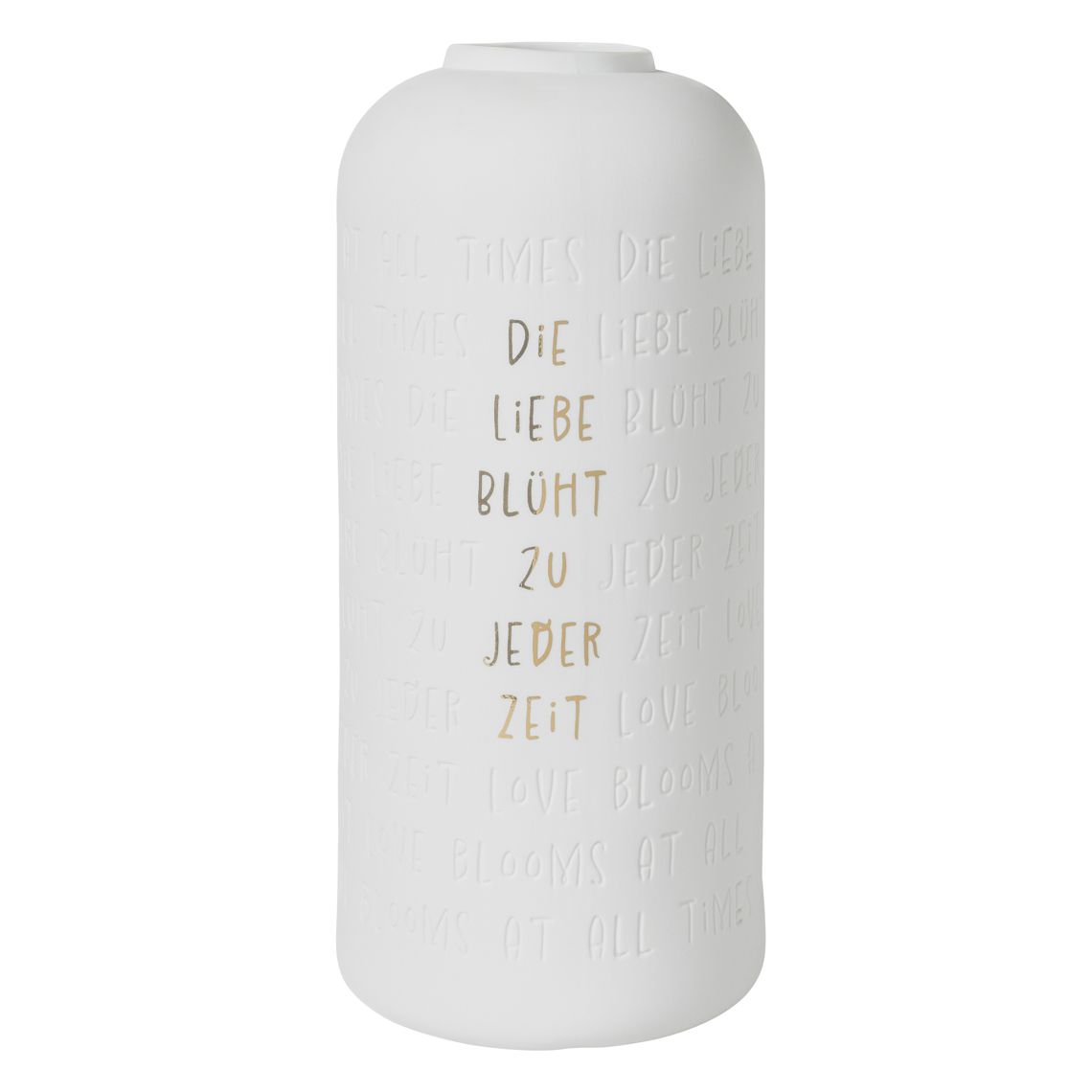 Die Liebe Blüht zu Jeder Zeit" Wedding Vase Wheels 