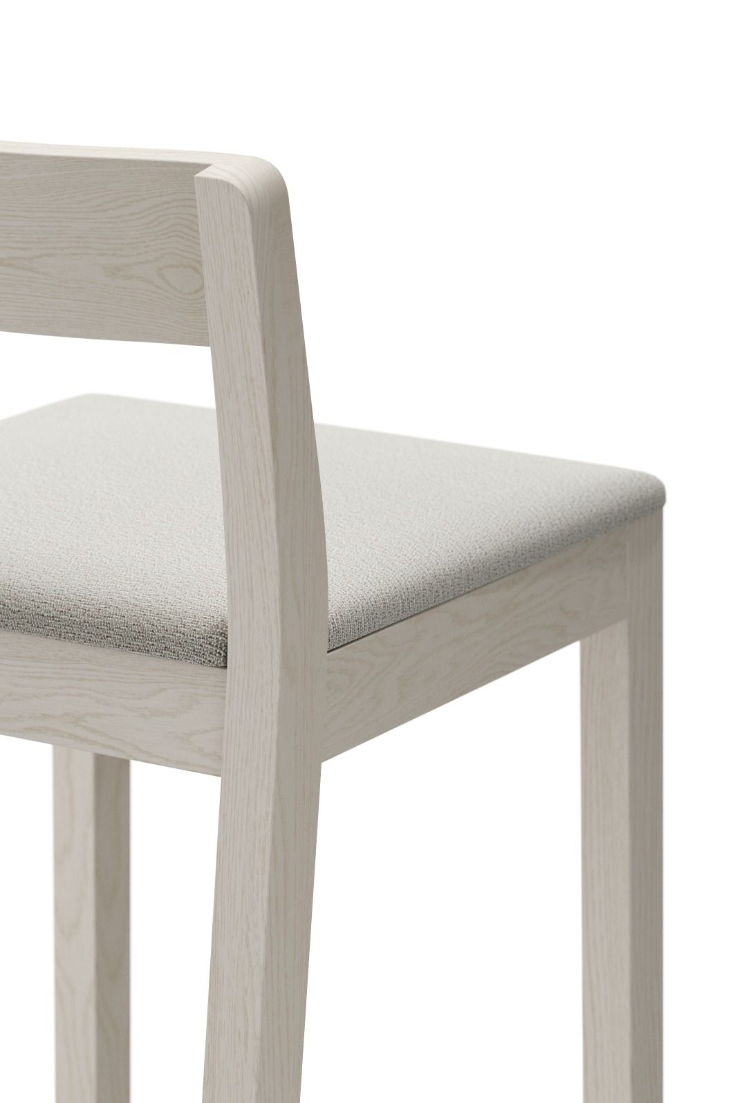 Sit Wood Bar Stool with Seat Cushion Zeitraum Sit Wood Bar Stool with Seat Cushion Zeitraum