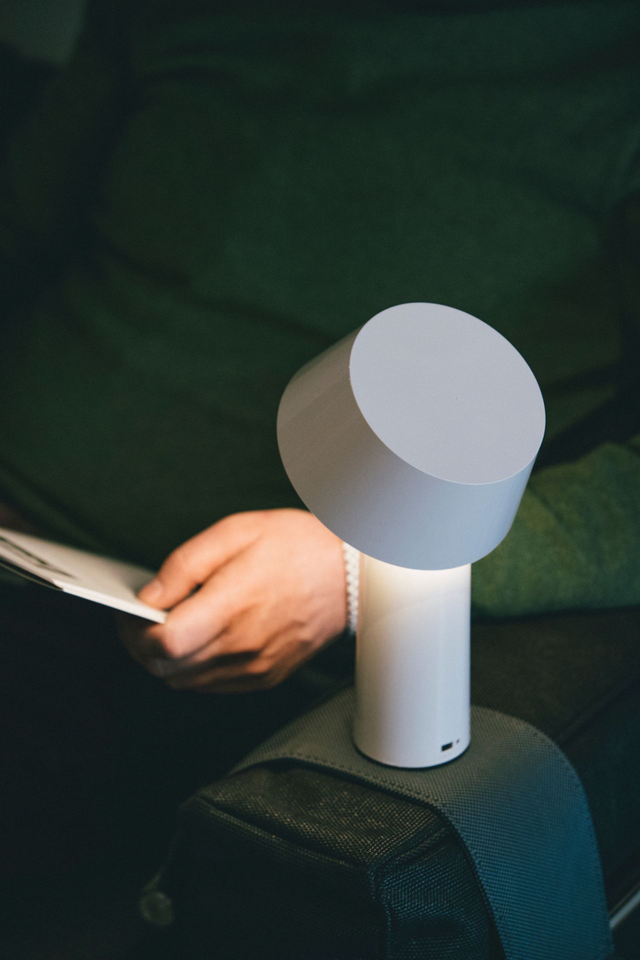 Bicoca Portable lamp rechargeable lamp / table lamp ANTHRAZIT Marset SINGLE PIECES Bicoca Portable lamp rechargeable lamp / table lamp ANTHRAZIT Marset SINGLE PIECES