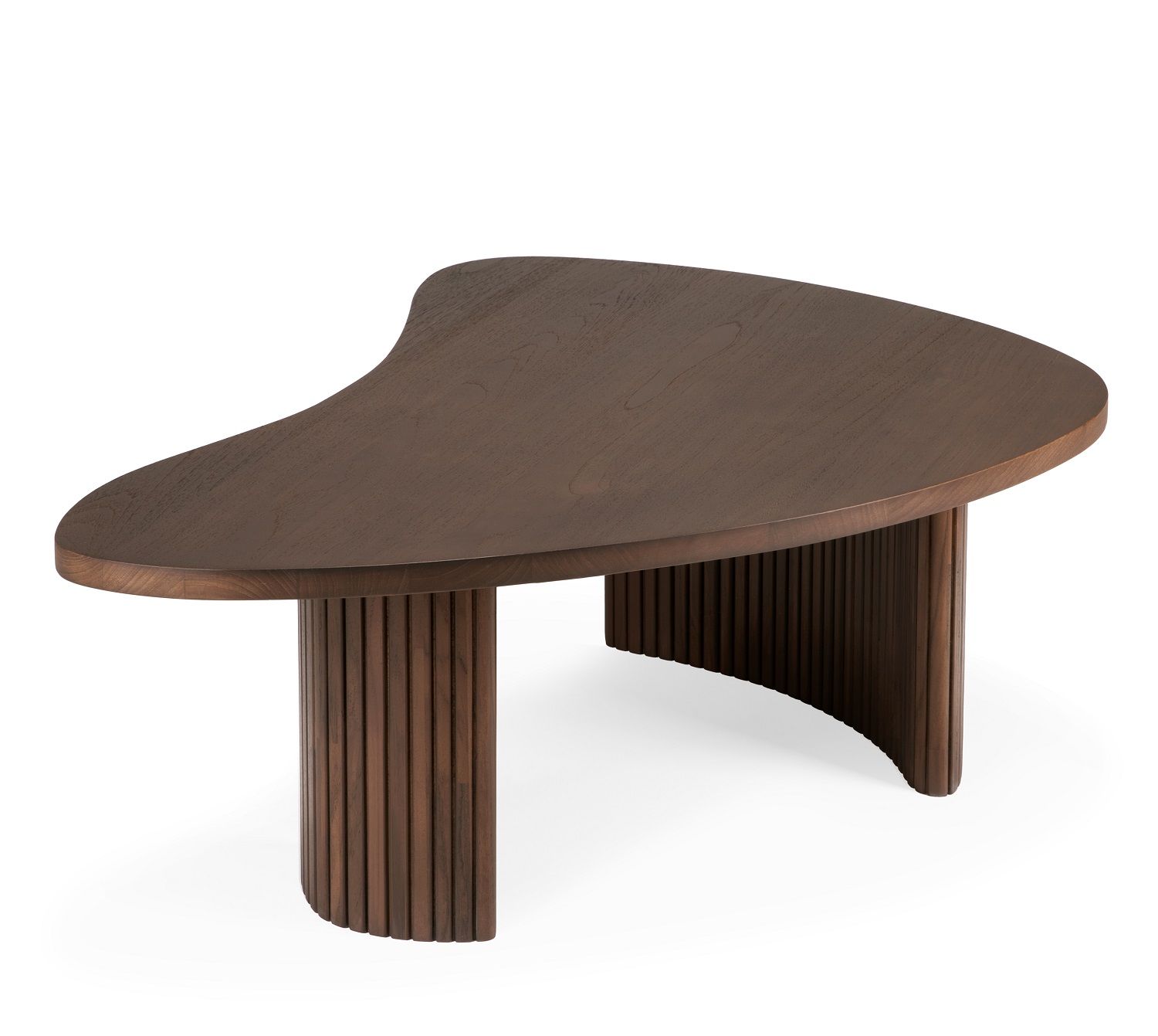 Boomerang Coffee table pebble shape Ethnicraft