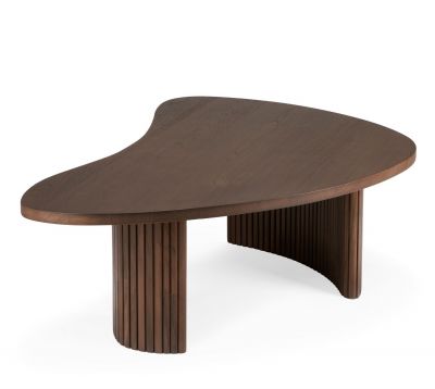 Boomerang Coffee table pebble shape Ethnicraft