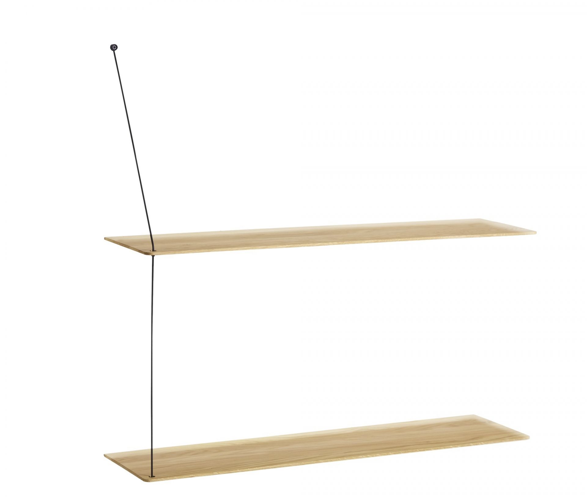 Stedge 2.0 shelf Woud Oak black