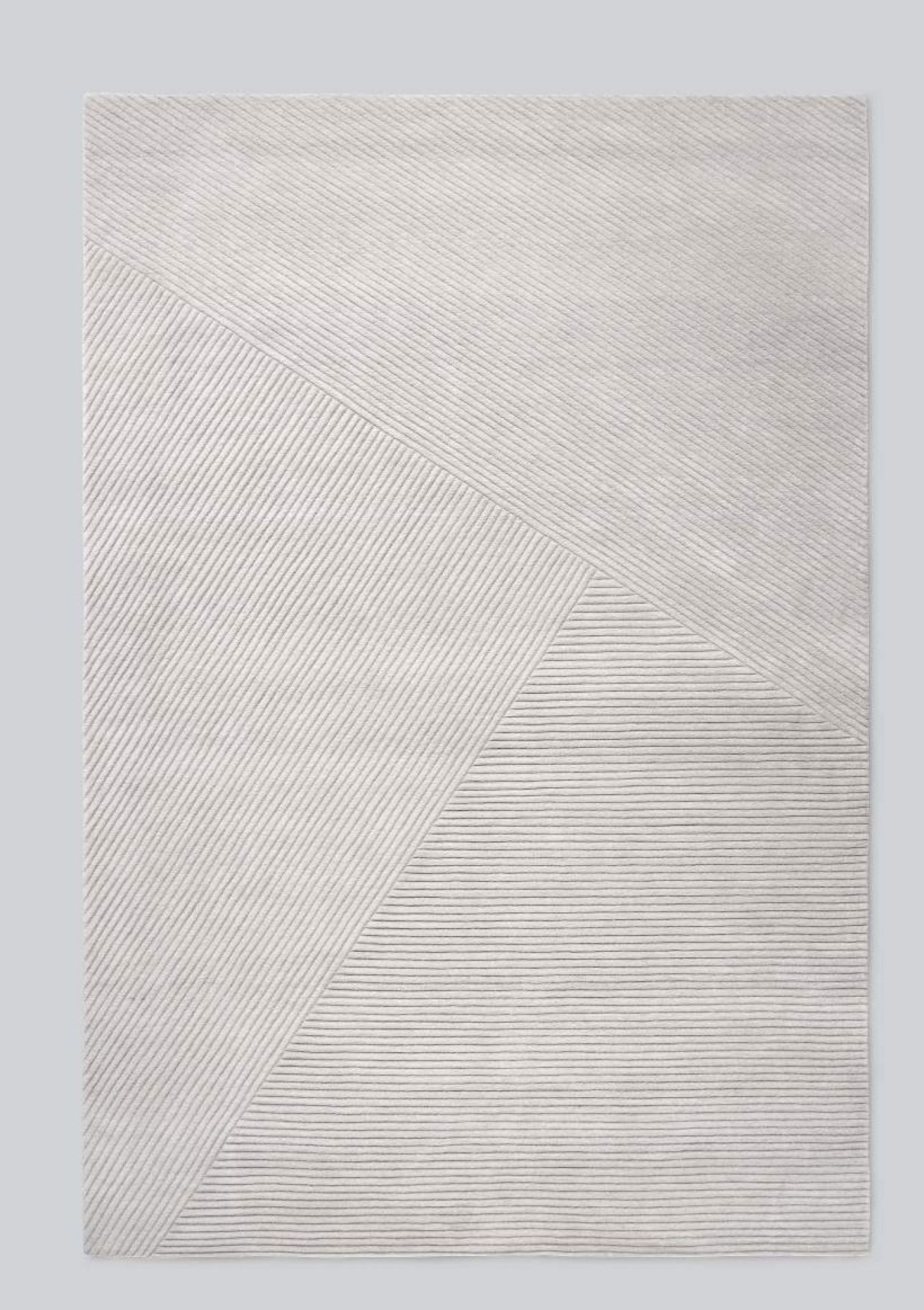 Row Large Carpet Light Grey Northern